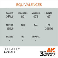 AK Interactive 3rd Gen Blue-Grey 17ml - Hobby Heaven
