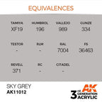 AK Interactive 3rd Gen Sky Grey 17ml - Hobby Heaven