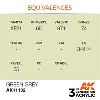 AK Interactive 3rd Gen Green-Grey 17ml - Hobby Heaven