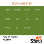 AK Interactive 3rd Gen Grass Green 17ml - Hobby Heaven