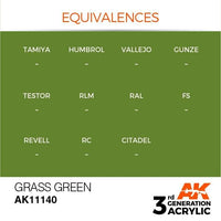 AK Interactive 3rd Gen Grass Green 17ml - Hobby Heaven
