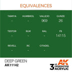AK Interactive 3rd Gen Deep Green 17ml - Hobby Heaven