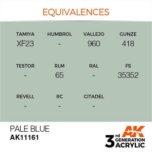 AK Interactive 3rd Gen Pale Blue 17ml - Hobby Heaven