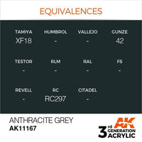 AK Interactive 3rd Gen Anthracite Blue 17ml - Hobby Heaven
