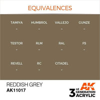 AK Interactive 3rd Gen Reddish Grey 17ml - Hobby Heaven