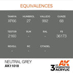 AK Interactive 3rd Gen Neutral Grey 17ml - Hobby Heaven