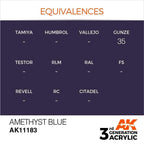 AK Interactive 3rd Gen Amethyst Blue 17ml - Hobby Heaven