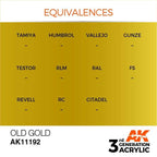 AK Interactive 3rd Gen Old Gold 17ml - Hobby Heaven