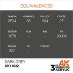 AK Interactive 3rd Gen Dark Grey 17ml - Hobby Heaven