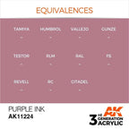 AK Interactive 3rd Gen Purple INK 17ml - Hobby Heaven