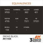 AK Interactive 3rd Gen Smoke Black 17ml - Hobby Heaven