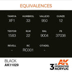AK Interactive 3rd Gen Black 17ml - Hobby Heaven