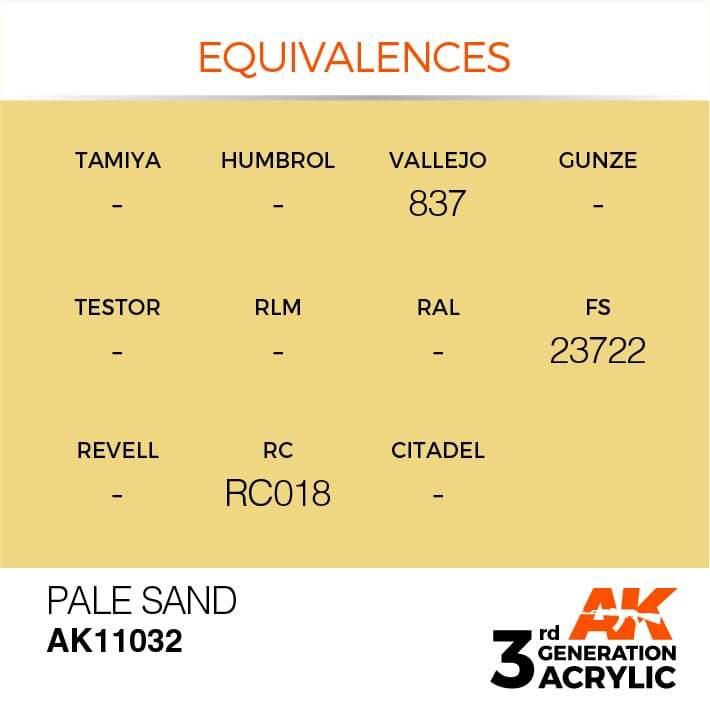 AK Interactive 3rd Gen Pale Sand 17ml - Hobby Heaven