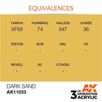 AK Interactive 3rd Gen Dark Sand 17ml - Hobby Heaven
