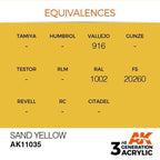 AK Interactive 3rd Gen Sand Yellow 17ml - Hobby Heaven