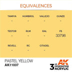 AK Interactive 3rd Gen Pastel Yellow 17ml - Hobby Heaven
