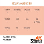 AK Interactive 3rd Gen Pastel Pink 17ml - Hobby Heaven