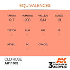 AK Interactive 3rd Gen Old Rose 17ml - Hobby Heaven