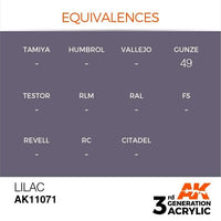 AK Interactive 3rd Gen Lilac 17ml - Hobby Heaven