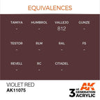 AK Interactive 3rd Gen Violet Red 17ml - Hobby Heaven