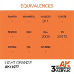 AK Interactive 3rd Gen Light Orange 17ml - Hobby Heaven