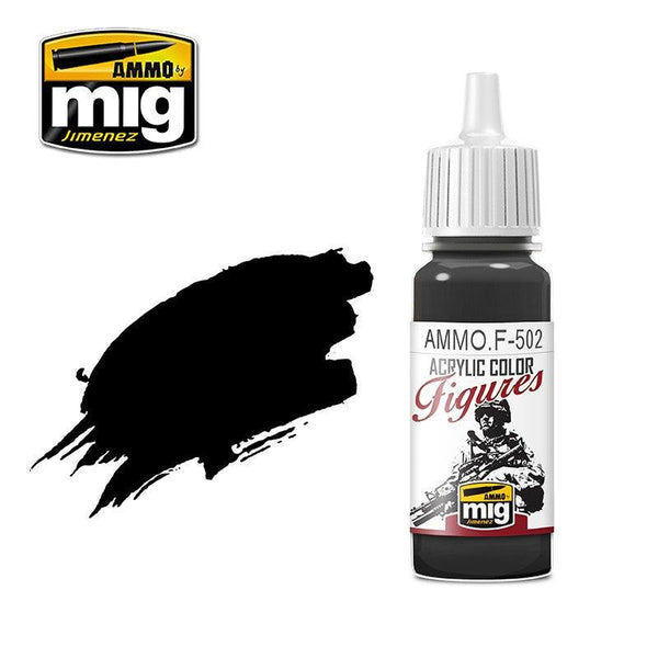 MIGF502 OUTLINING BLACK AMMO By MIG - Hobby Heaven