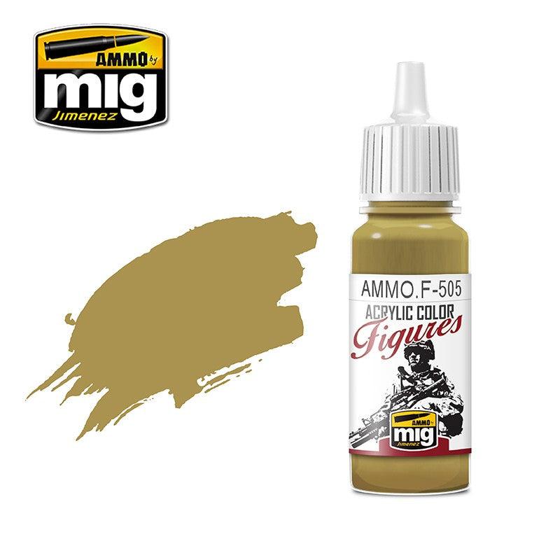 MIGF505	PALE YELLOW GREEN FS-33481 AMMO By MIG - Hobby Heaven