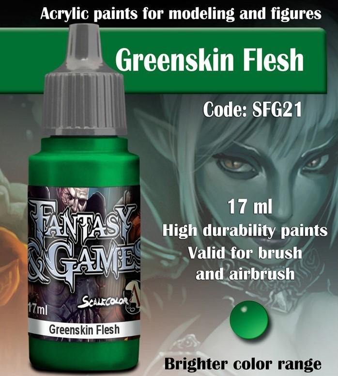 Scale75 Fantasy And Games Greenskin Flesh SFG-21 - Hobby Heaven