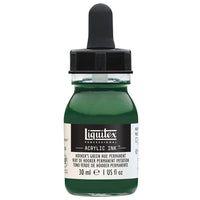 Liquitex Hookers Green Hue Permament Proffesional Ink 30ml - Hobby Heaven