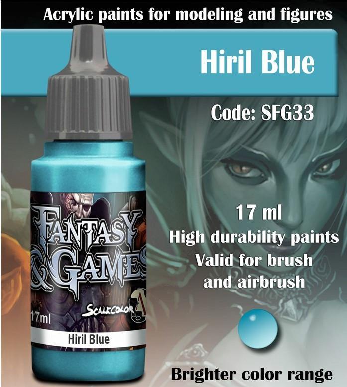 Scale75 Fantasy And Games Hiril Blue SFG-33 - Hobby Heaven