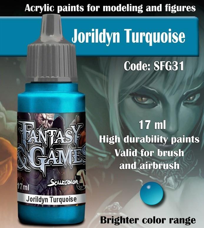 Scale75 Fantasy And Games Jorildyn Turquoise SFG-31 - Hobby Heaven