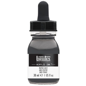 Liquitex Grey Muted Collection Ink 30ml - Hobby Heaven