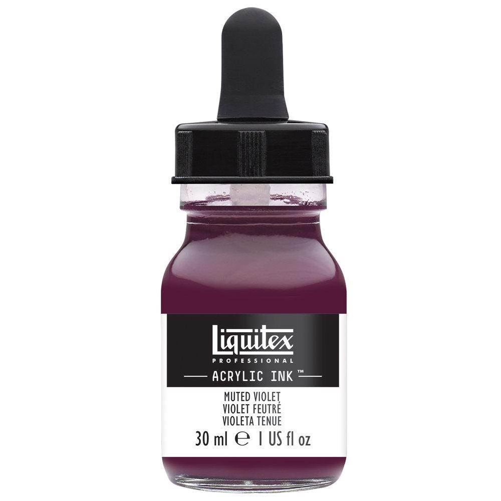 Liquitex Violet Muted Collection Ink 30ml - Hobby Heaven