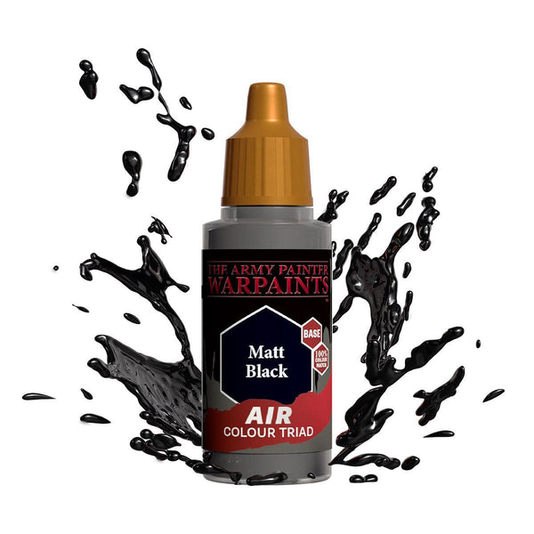Air Matt Black Airbrush Warpaints Army Painter AW1101 - Hobby Heaven