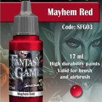 Scale75 Fantasy And Games Mayhem Red SFG-03 - Hobby Heaven