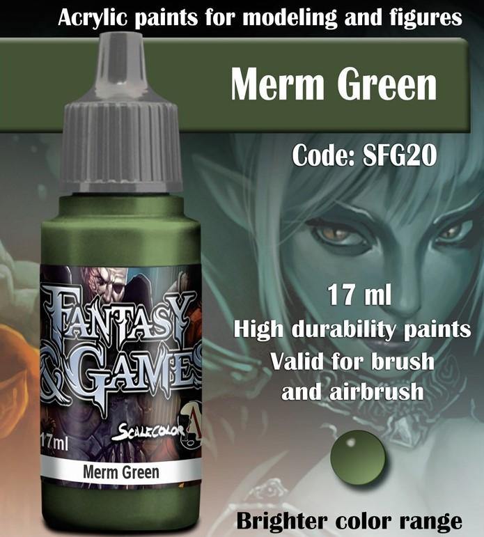 Scale75 Fantasy And Games Merm Green SFG-20 - Hobby Heaven