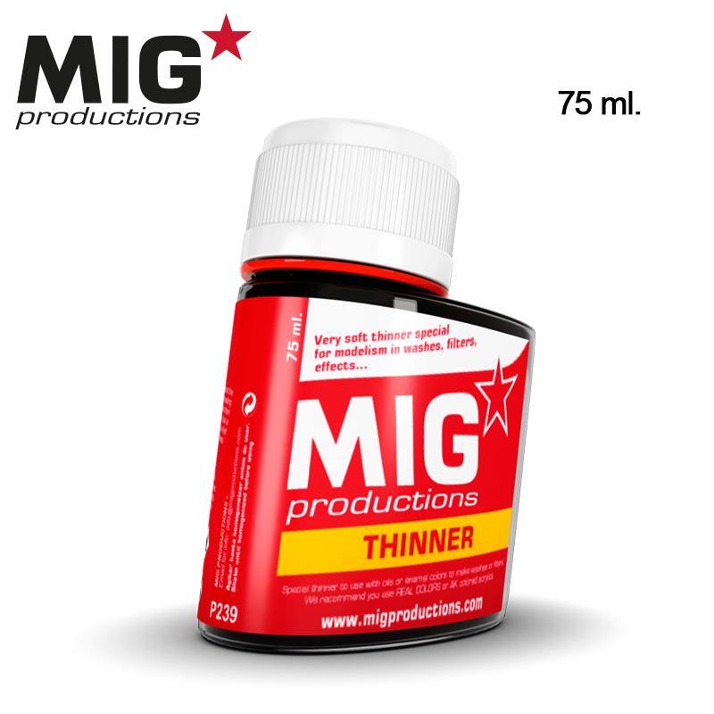 MiG Productions Thinner for Washes 75ml - Hobby Heaven