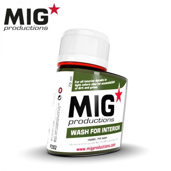 MiG Productions Wash for interior 75ml P282 - Hobby Heaven