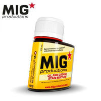 MiG Productions Oil and Grease stain Mixture 75ml P410 - Hobby Heaven