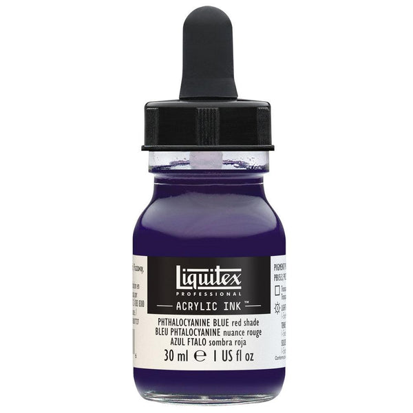 Liquitex Phthalo Blue RS Proffesional Ink 30ml - Hobby Heaven