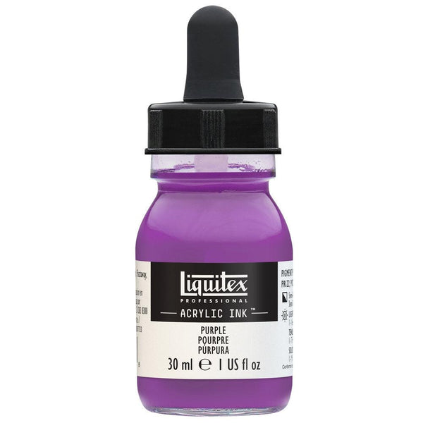 Liquitex Purple Proffesional Ink 30ml - Hobby Heaven
