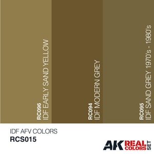 Ak Interactive Real Colors IDF AFV COLORS SET RCS015 - Hobby Heaven