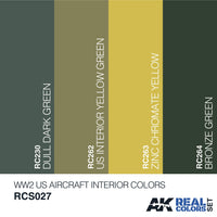 Ak Interactive Real Colors WW2 US AIRCRAFT INTERIOR COLORS RCS027 - Hobby Heaven
