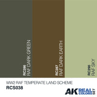 Ak Interactive Real Colors RAF TEMPERATE LAND SCHEME RCS038 - Hobby Heaven
