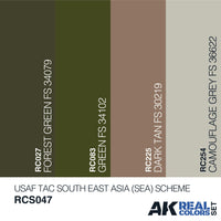 Ak Interactive Real Colors USAF TAC SOUTH EAST ASIA (SEA) SCHEME RCS047 - Hobby Heaven