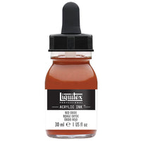 Liquitex Transparent Red Oxide Acrylic Ink 30ml - Hobby Heaven