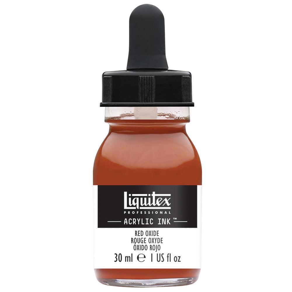 Liquitex Transparent Red Oxide Acrylic Ink 30ml - Hobby Heaven