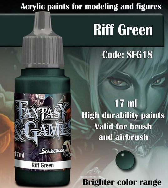 Scale75 Fantasy And Games Riff Green SFG-18 - Hobby Heaven