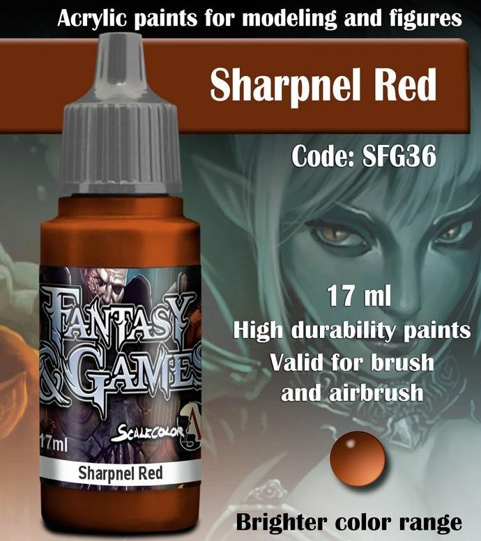 Scale75 Fantasy And Games Shrapnel Red SFG-36 - Hobby Heaven