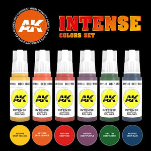 AK Interactive Intense Colors Paints Set - Hobby Heaven